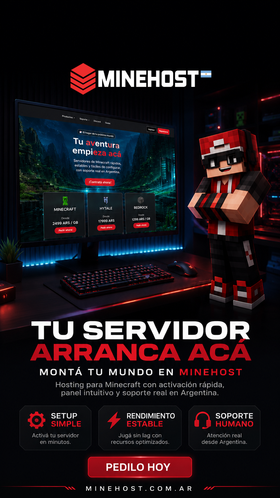 Minehost promoción 11
