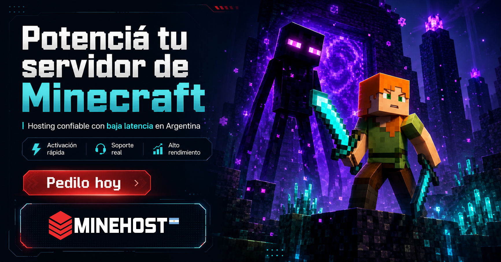 Minehost promoción 8