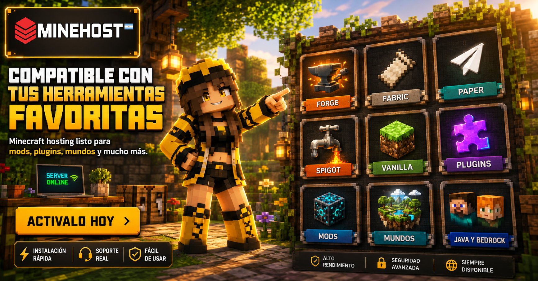 Minehost promoción 9